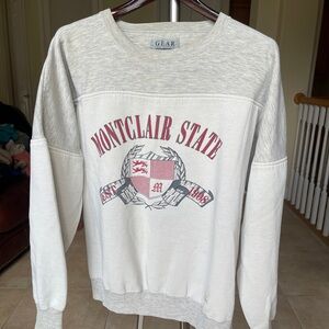 Montclair State Light Gray Sweatshirt
